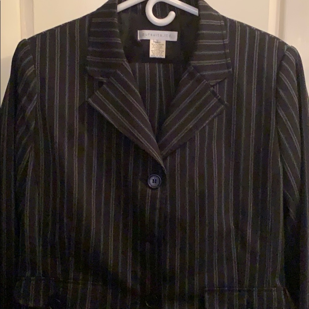 Pants with suit jacket